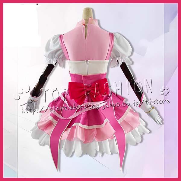 魔法つかいプリキュア！ 風 朝日奈みらい コスプレ衣装 ウィッグ