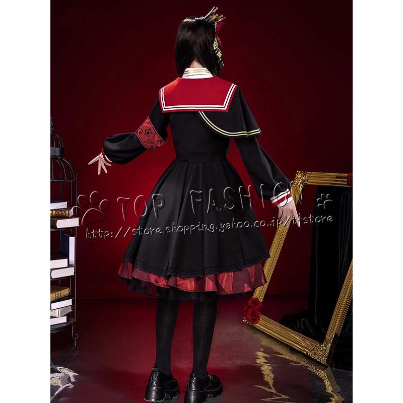 魔法少女ノ魔女裁判 風 二階堂ヒロ コスプレ衣装 ウィッグ 靴