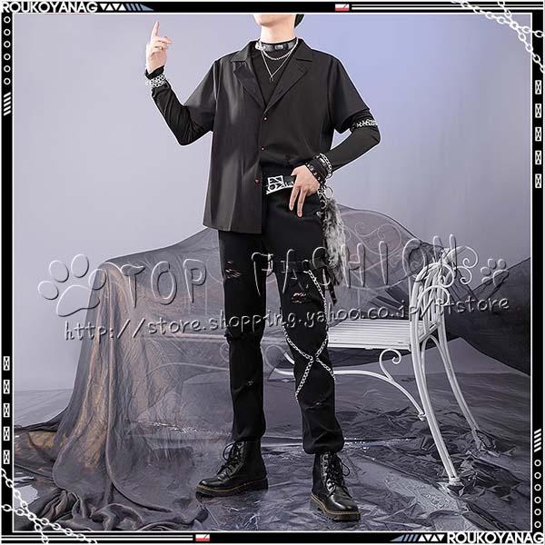 小柳ロウ にじGTA コスプレ 衣装 新衣装 ウィッグ 小柳ロウ コスプレ