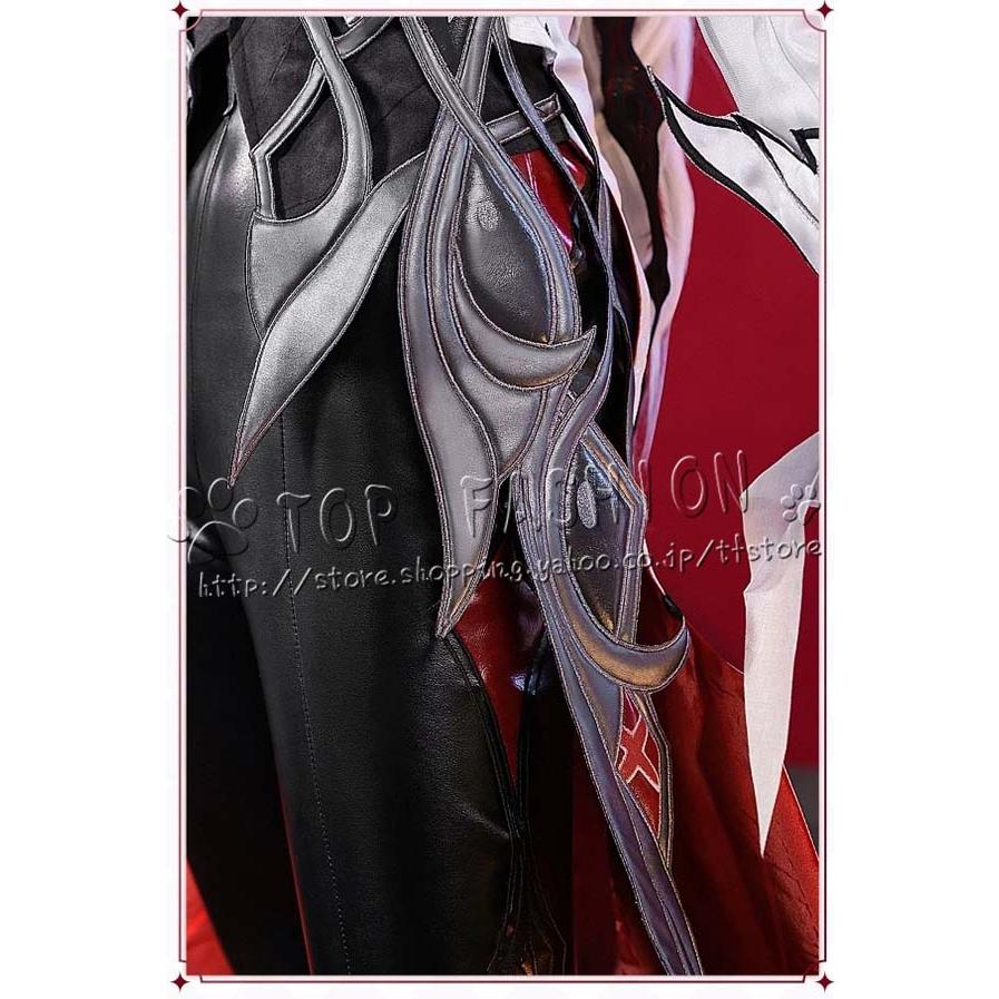 三分妄想 原神 コスプレ アルレッキーノ 召使 ファデュイ 執行官 衣装