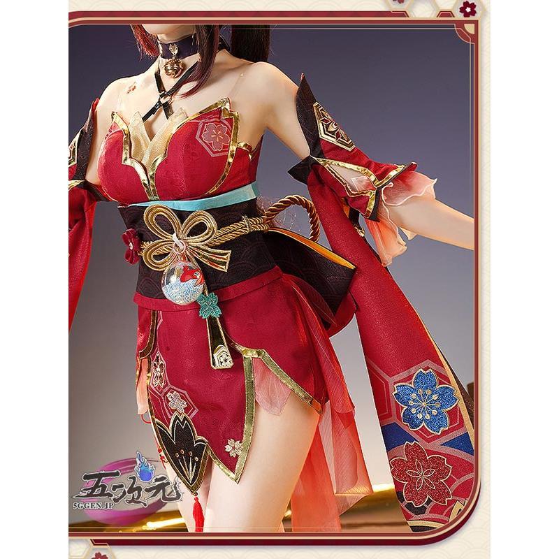【三分妄想】崩壊：スターレイル 花火 コスプレ衣装 ウィッグ+靴付きフルセット 三分妄想 崩壊スターレイル コスプレ スタレ 花火 はなび 衣装