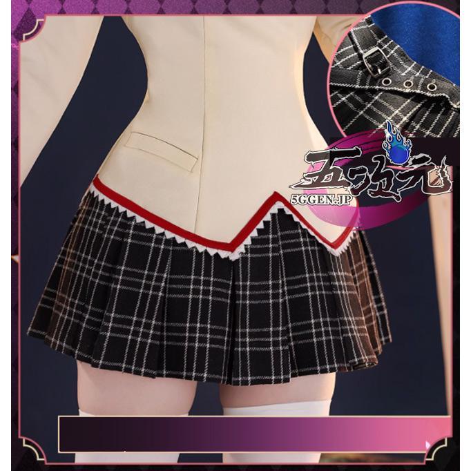 魔法少女まどか☆マギカ 鹿目まどか 見滝原中学校制服 コスプレ衣装 ウイッグ ICOS 魔法少女まどか☆マギカ 見滝原中学校 女子制服 まどか 美樹