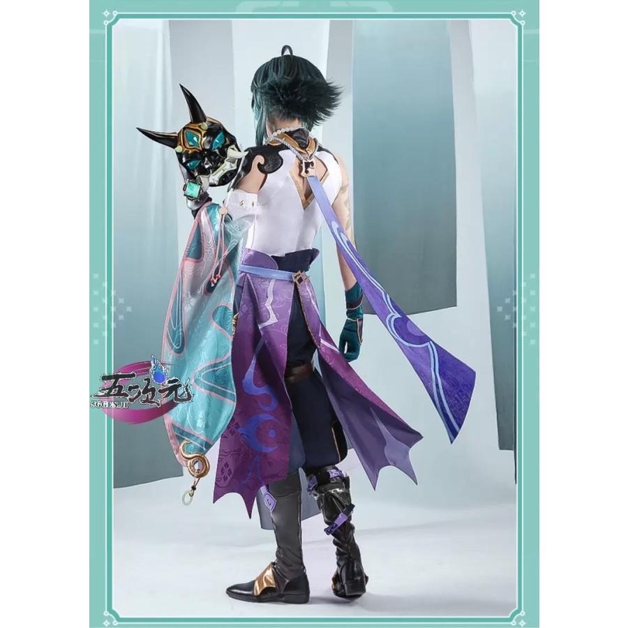 三分妄想　原神　コスプレ　ショウ　衣装　※ウィッグ　靴　仮面　武器　追加可_1