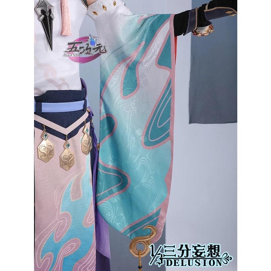 三分妄想　原神　コスプレ　ショウ　衣装　※ウィッグ　靴　仮面　武器　追加可_4