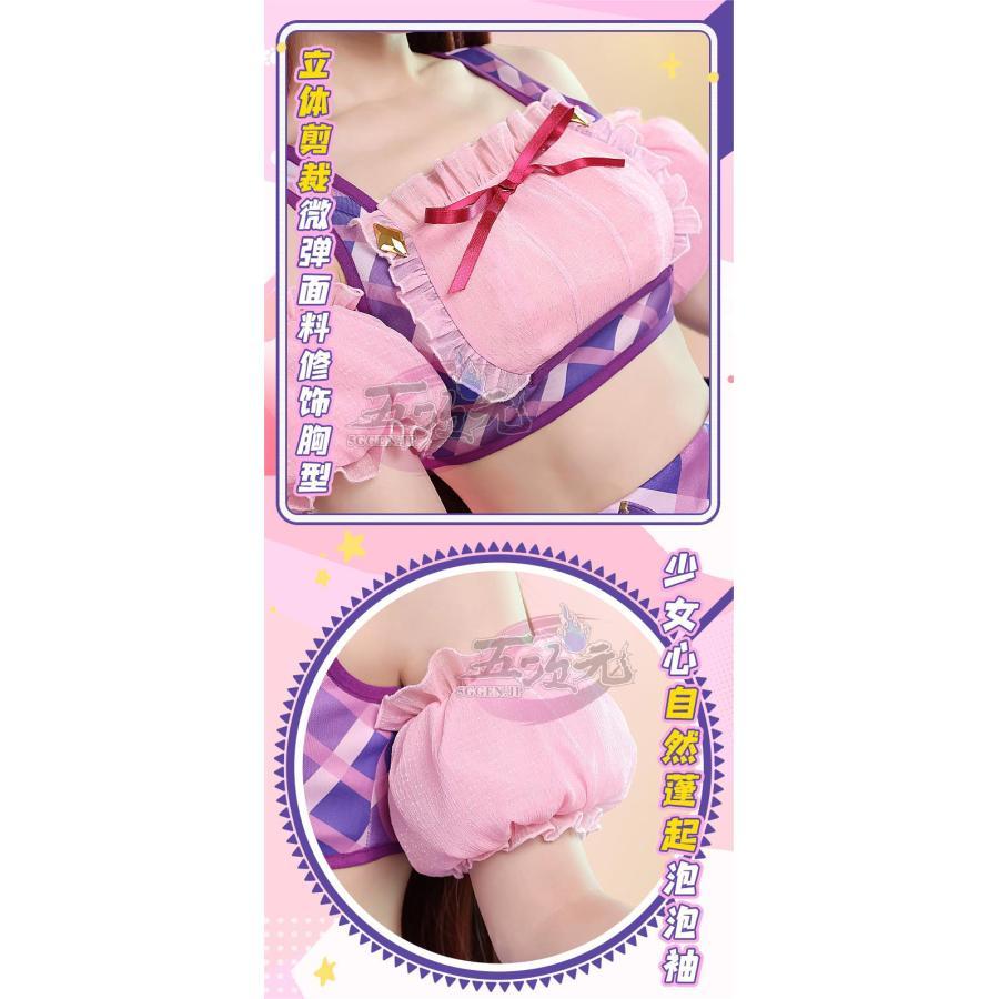 三分妄想　アイカツ！アイドルカツドウ！　コスプレ　紫吹 蘭　衣装_7