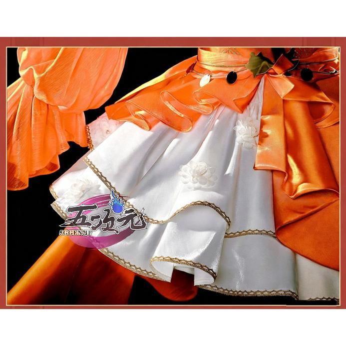 五次元　原神　コスプレ　宵宮　ヨイミヤ　輝夜華宴　衣装　※ウィッグ　追加可_4