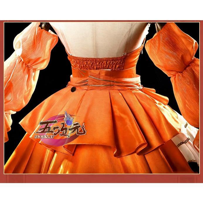 五次元　原神　コスプレ　宵宮　ヨイミヤ　輝夜華宴　衣装　※ウィッグ　追加可_6