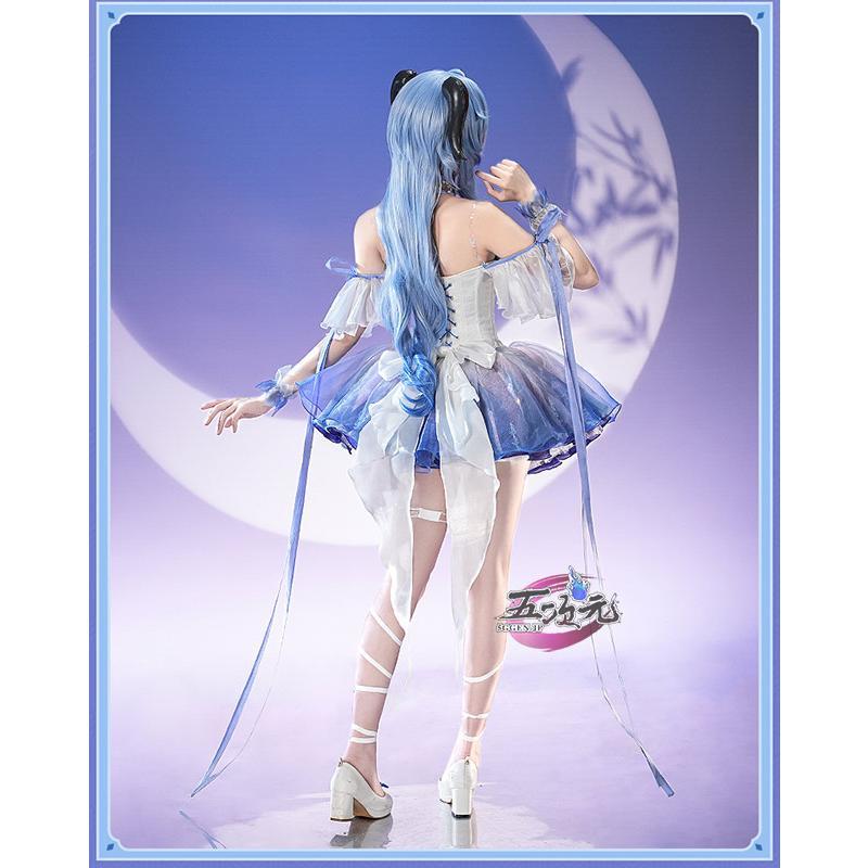 三分妄想 原神 コスプレ 甘雨 月華夢境 同人衣装 衣装セット ※