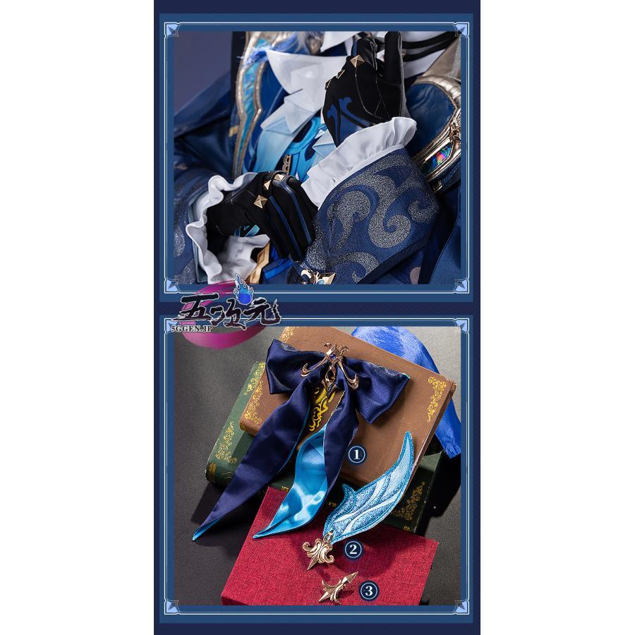 猫屋小舗　原神　コスプレ　ヌヴィレット　衣装　※ウィッグ　靴　追加可能_5