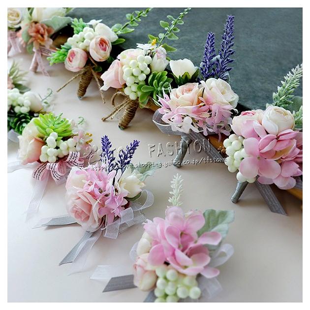 ウエディングブーケ ブートニア リストブーケ 花束 花飾り 結婚式 バラ造花 手首の花 花嫁 披露宴 手作り キット ブライダルブーケ Tpsph012 Top Fashion Store 通販 Yahoo ショッピング