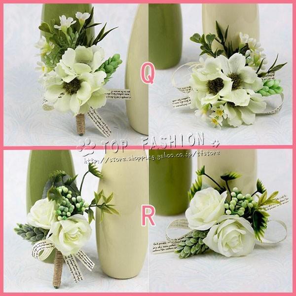 ウエディングブーケ ブートニア リストブーケ 花束 花飾り 結婚式 バラ造花 手首の花 花嫁 披露宴 手作り キット ブライダルブーケ Tpsph022 Top Fashion Store 通販 Yahoo ショッピング