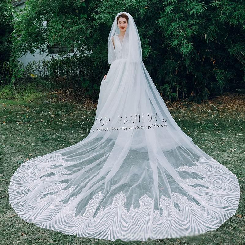 肌触りがいい ウエディングベール ロングベール350cm ブライダルベール コーム付き 結婚式用ベールレトロ 花嫁様向け 披露宴 フラワーベール マリア チャペルベール 限定価格セール Andreanovello Blog
