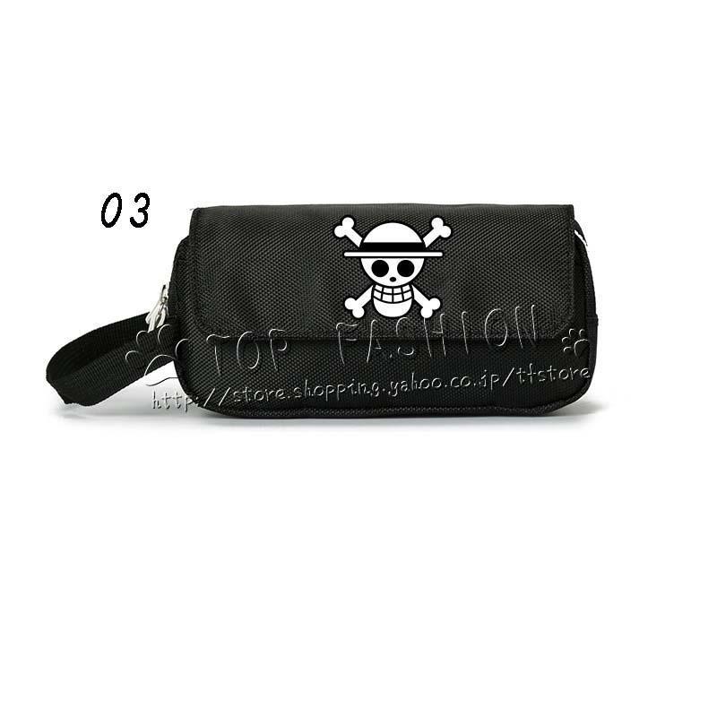 ONE PIECE 風 モンキー D ルフィ 文房具 マルチポーチ 筆箱 文具収納
