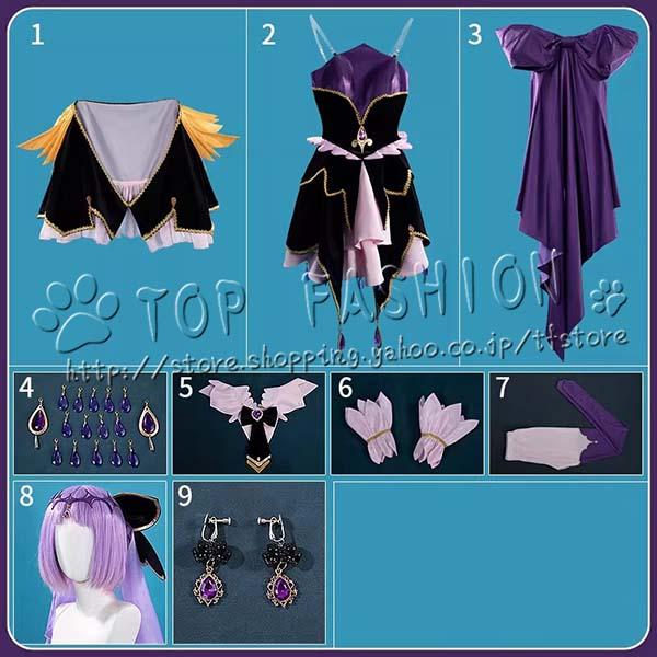 名探偵プリキュア！森亜るるか コスプレ衣装 ウィッグ 靴 道具 cosplay