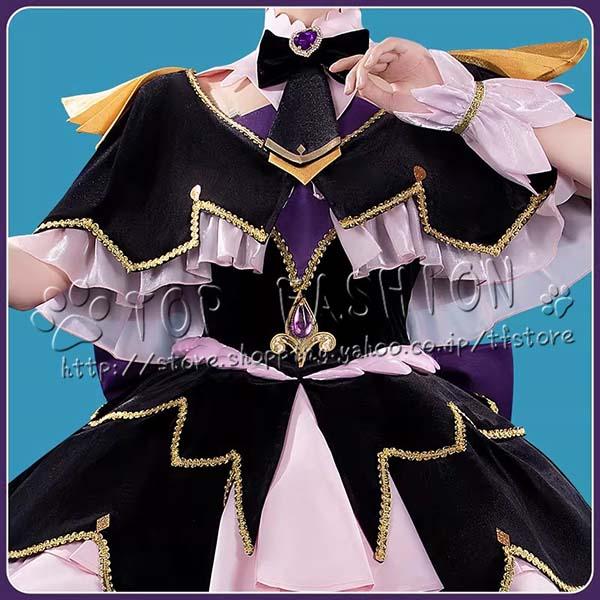 名探偵プリキュア！森亜るるか コスプレ衣装 ウィッグ 靴 道具 cosplay