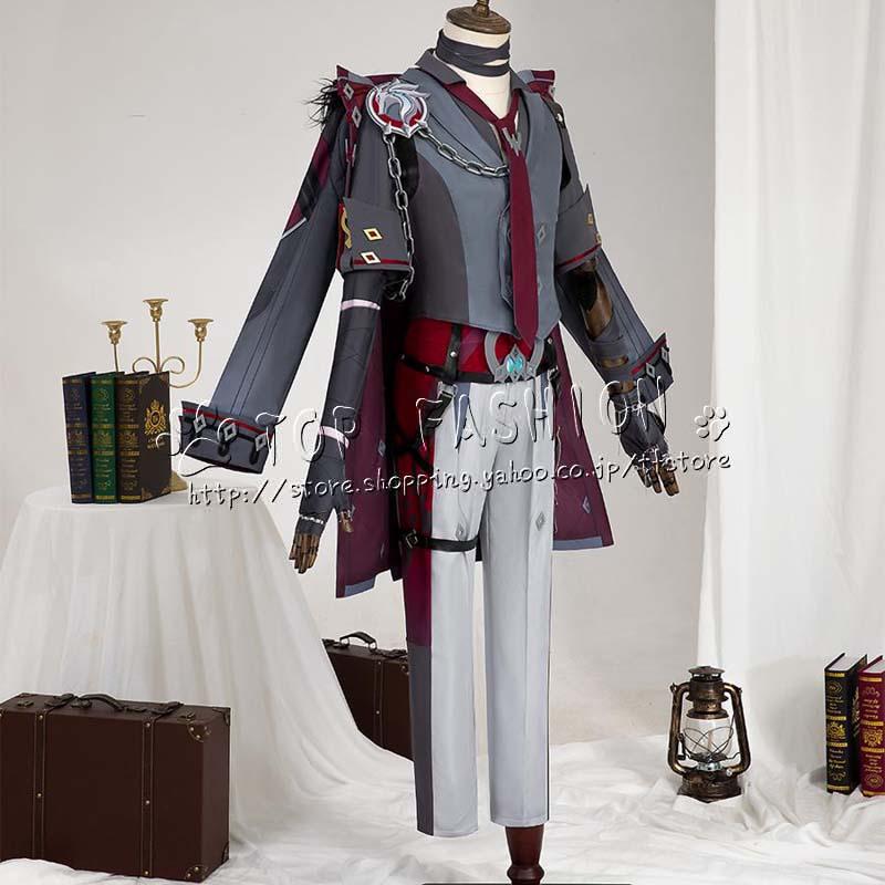 原神 げんしん genshin フォンテーヌ Wriothesley リオセスリ コスプレ衣装 ハロウィン 変装 仮装 コスチューム cosplay イベント クリスマス_1
