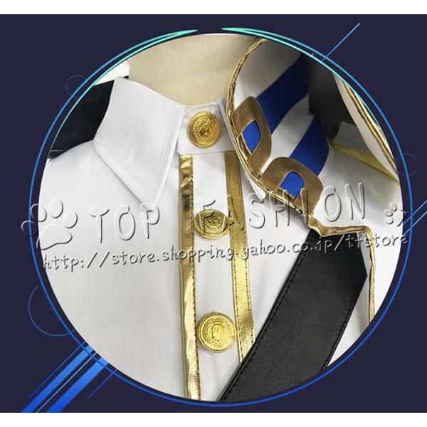 時空の絵旅人 For All Time 風 Emerald ヨウケン 制服 コスプレ 衣装 ウィッグ 靴 ハロウィン クリスマス 文化祭_4