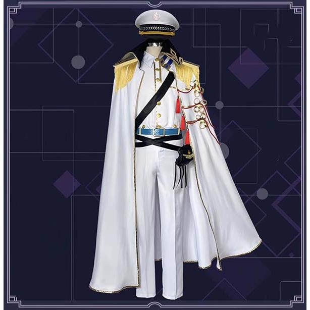 時空の絵旅人 For All Time 風 Emerald ヨウケン 制服 コスプレ 衣装 ウィッグ 靴 ハロウィン クリスマス 文化祭_1