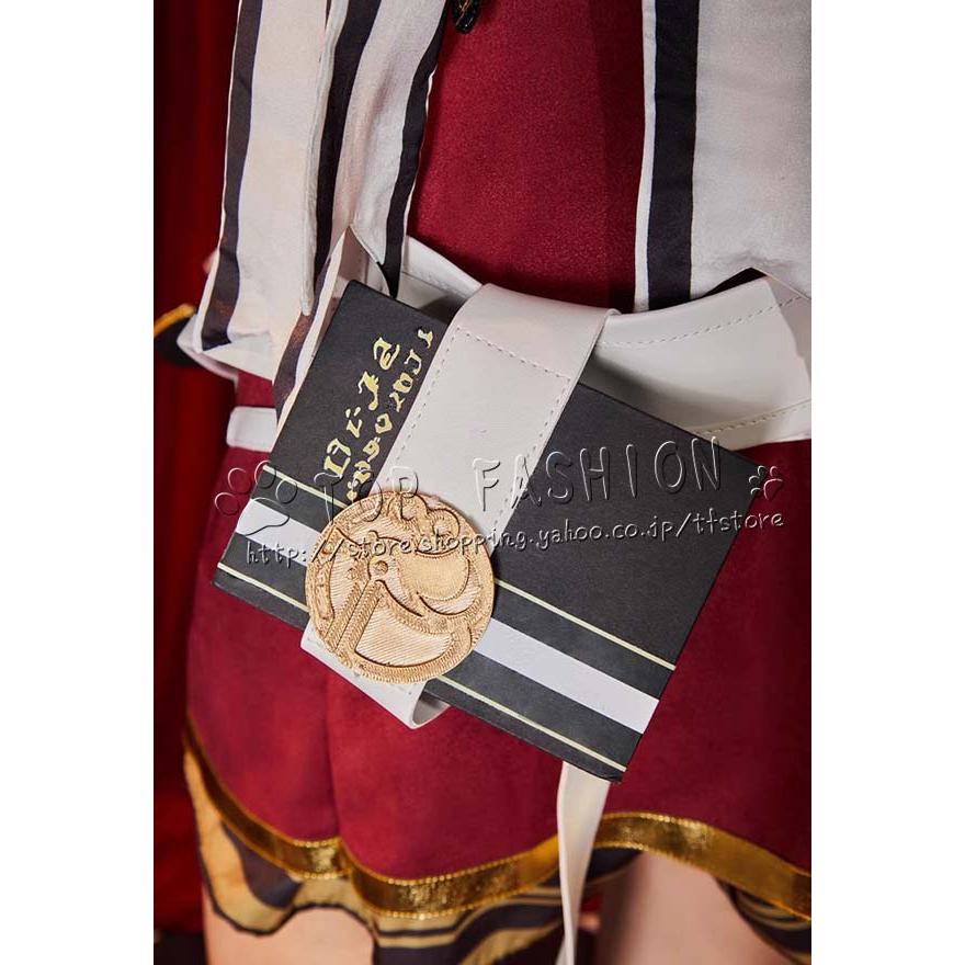 原神 げんしん genshin フォンテーヌ 風 シャルロット Charlotte コスプレ衣裝 ウィッ グ レディース コスプレ衣装 変装 仮装の画像
