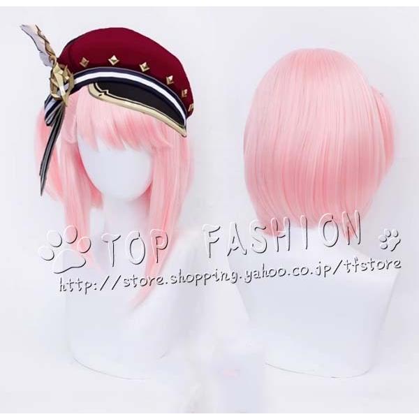 原神 げんしん genshin フォンテーヌ 風 シャルロット Charlotte コスプレ衣裝 ウィッ グ レディース コスプレ衣装 変装 仮装の画像