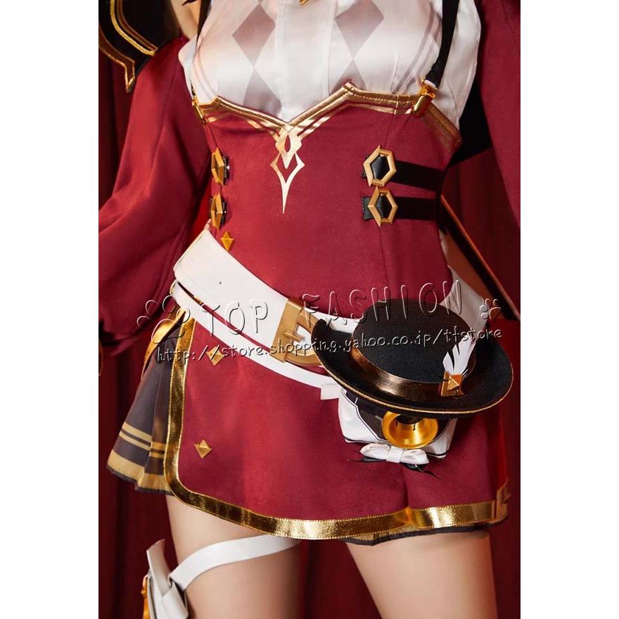 原神 げんしん genshin フォンテーヌ 風 シャルロット Charlotte コスプレ衣裝 ウィッ グ レディース コスプレ衣装 変装 仮装の画像