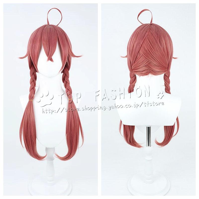 新品 にじさんじ Vtuber 風 獅子堂あかり コスプレ衣裝 ウィッグ ドレス レディース コスプレ衣装 変装 仮装の画像