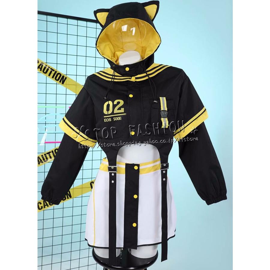 ボーカロイド ボカロ VOCALOID 鏡音リン 鏡音レン コスプレ 衣装 ハロウィン クリスマス 文化祭の画像