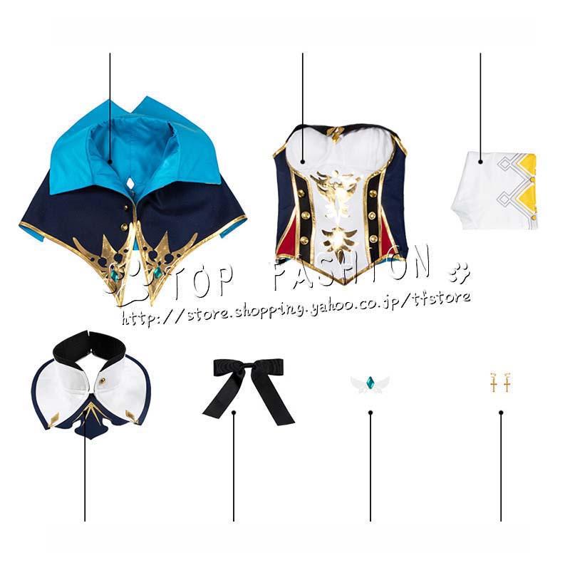 原神 げんしん genshin ジン・グンヒルド Jean Gunnhildr コスプレ 衣装 ウィッグ 靴 道具 ハロウィン クリスマス 文化祭_5