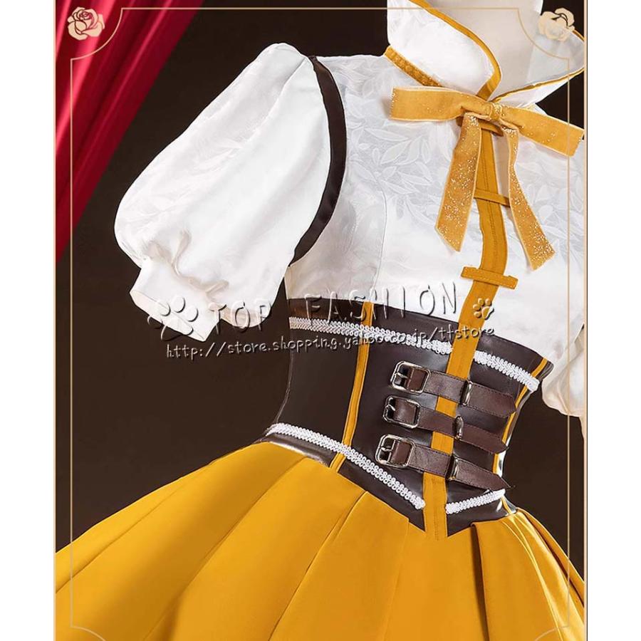 魔法少女まどか☆マギカ 巴 マミ ともえ コスプレ 衣装 魔法少女まどか☆マギカ 巴 マミ ともえ コスプレ 衣装