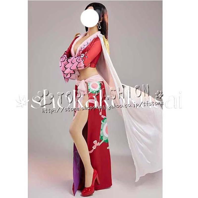 ONE PIECE ワンピース ボア ハンコック 海賊女帝 蛇姫 コスプレ衣装