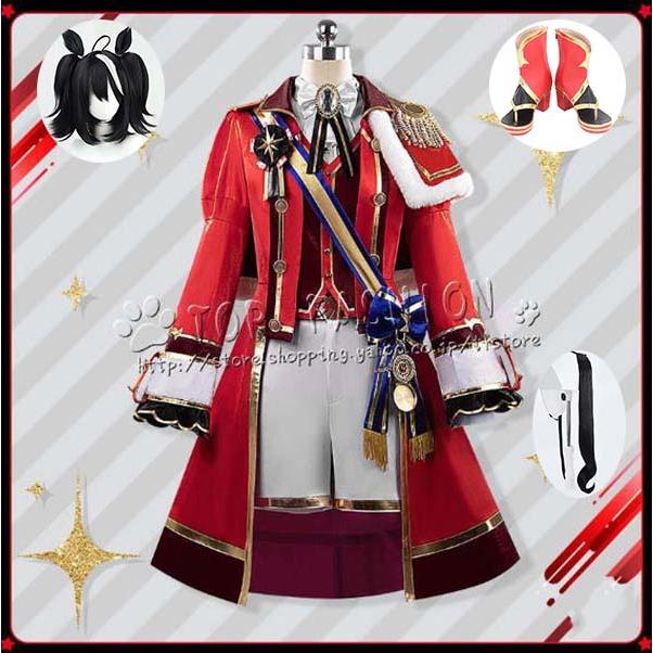 ウマ娘 プリティーダービー 結願のしまい華 キタサンブラック 勝負服 コスプレ衣装 演出服 クリスマス ハロウィン 文化祭
