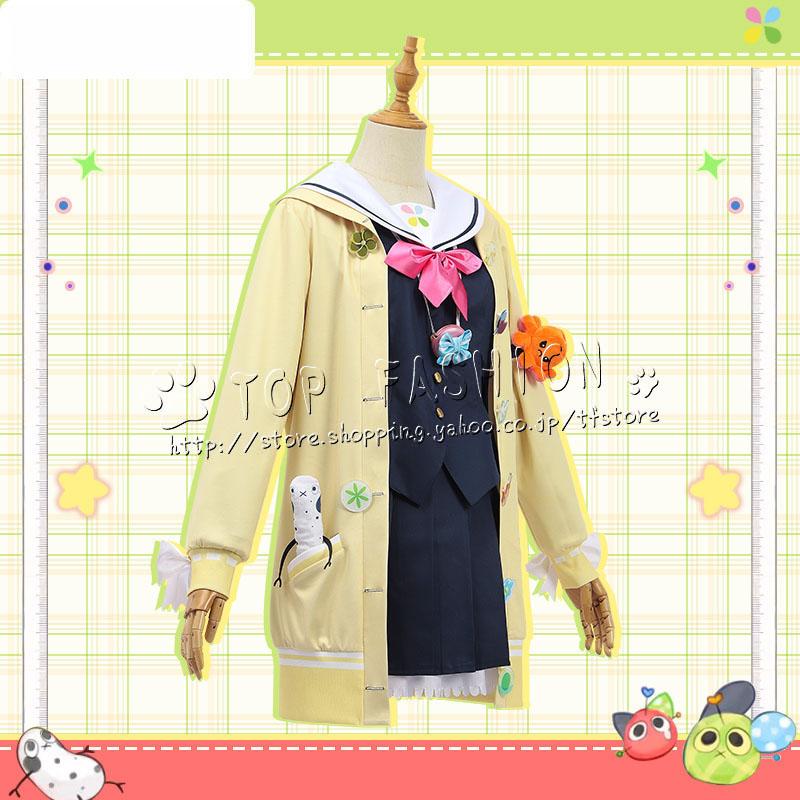 にじさんじ バーチャル VUP 風 ヤン ナリ コスプレ衣裝 ウィッグ レディース コスプレ衣装 変装 仮装 