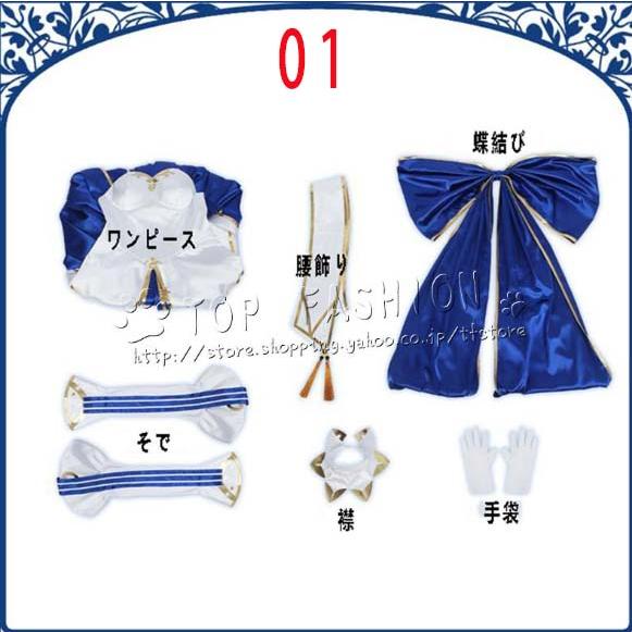 Fate/Grand Order フェイト/グランドオーダー FGO 風 アルクェイド ブリュンスタッド コスプレ衣裝 ウィッグ レディース コスプレ衣装 変装 仮装_4