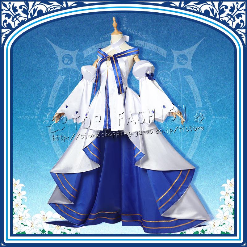 Fate/Grand Order フェイト/グランドオーダー FGO 風 アルクェイド ブリュンスタッド コスプレ衣裝 ウィッグ レディース コスプレ衣装 変装 仮装_6
