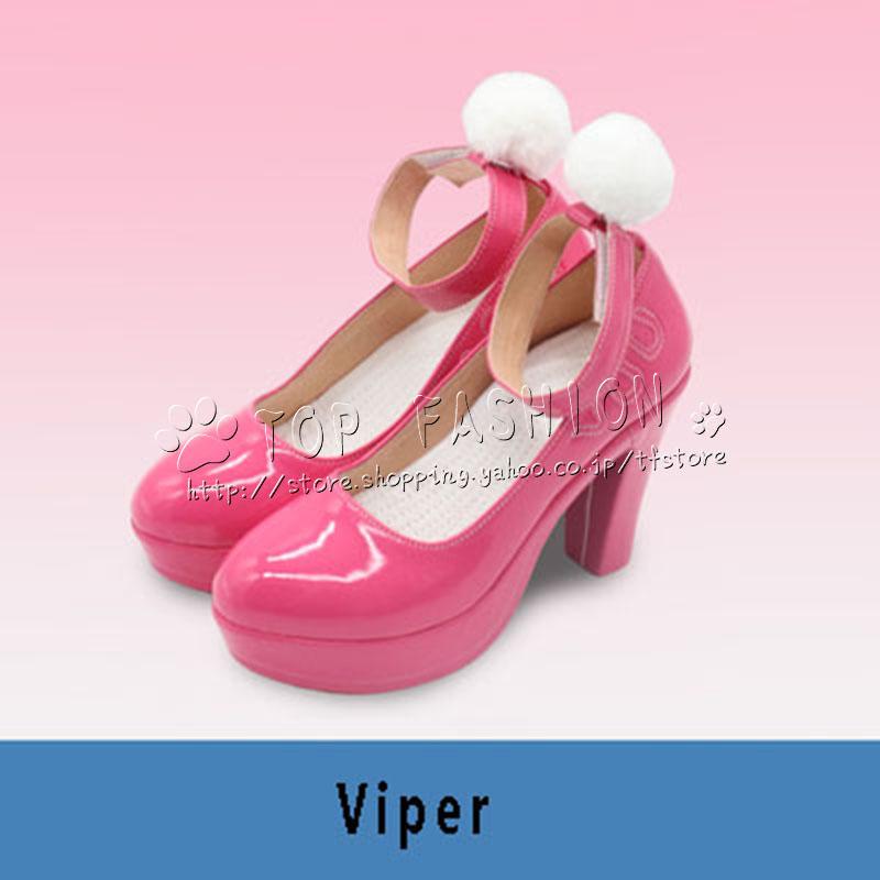 勝利の女神：NIKKE 風 Viper バイパー コスプレ衣裝 ウィッグ 靴 道具