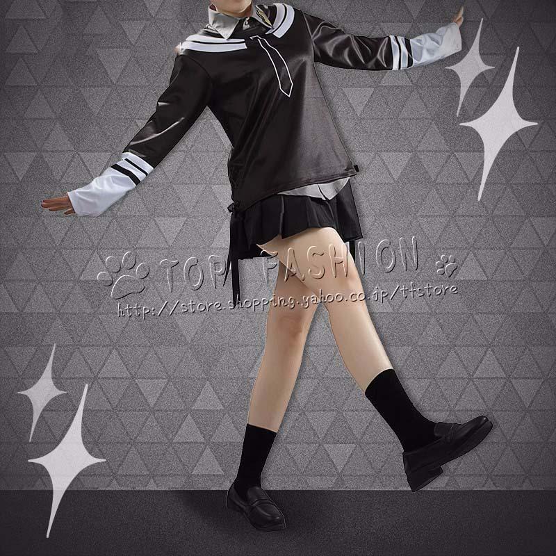 にじさんじ VTuber 風 周央 サンゴ すおう さんご コスプレ衣裝  ウィッグ 靴 レディース クリスマス ハロウィン 変装 仮装 文化祭の画像