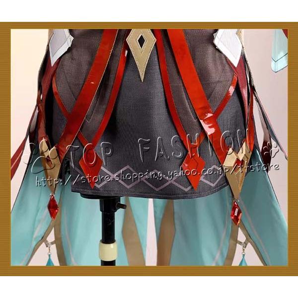 原神 げんしん 風 アリス Alice 魔女の会 コスプレ衣装 ウィッグ 靴 演出服 変装 仮装 学園祭 文化祭 ハロウィン クリスマス コスチューム_11
