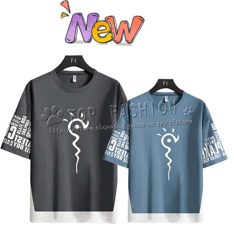 送料無料◇2023新品 夏目友人帳 風 ニャンコ先生 夏目 貴志 半袖 T