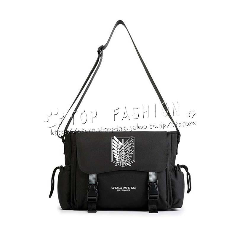 進撃の巨人 ショルダーバッグ リヴァイ エレン attack on titan 進撃の巨人 ショルダーバッグ リヴァイ エレン attack on titan