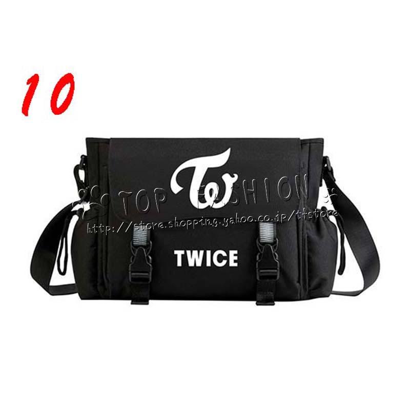 送料無料◇TWICE 韓流グッズ Momo Sana Mina 周辺 ショルダーバッグ 大 TWICE カバン バッグ