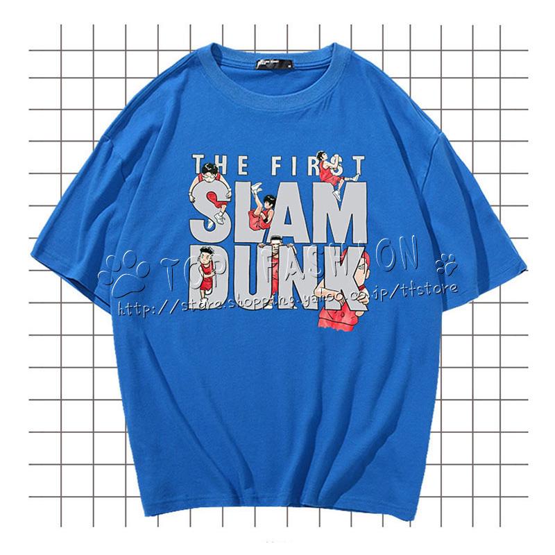 送料無料◇SLAM DUNK スラムダンク 風 流川楓 桜木花道 Tシャツ 半袖