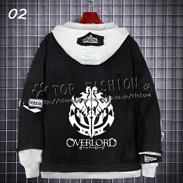 オーバーロード OVERLORD デニムジャケット パーカー 大人 上着  