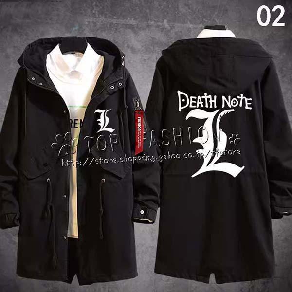 DEATH NOTE デスノート 夜神 月 やがみ ライト 周辺 長袖 コート着
