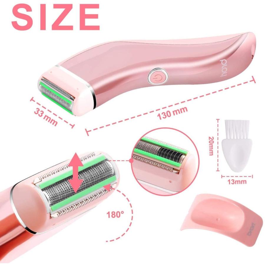 レディースシェーバー 女性用シェーバー 電動 シェーバー ムダ毛処理 顔 脇 腕 ビキニライン 背中 足 全身適用 泡そり ドライそり Ip Tg Office 通販 Yahoo ショッピング
