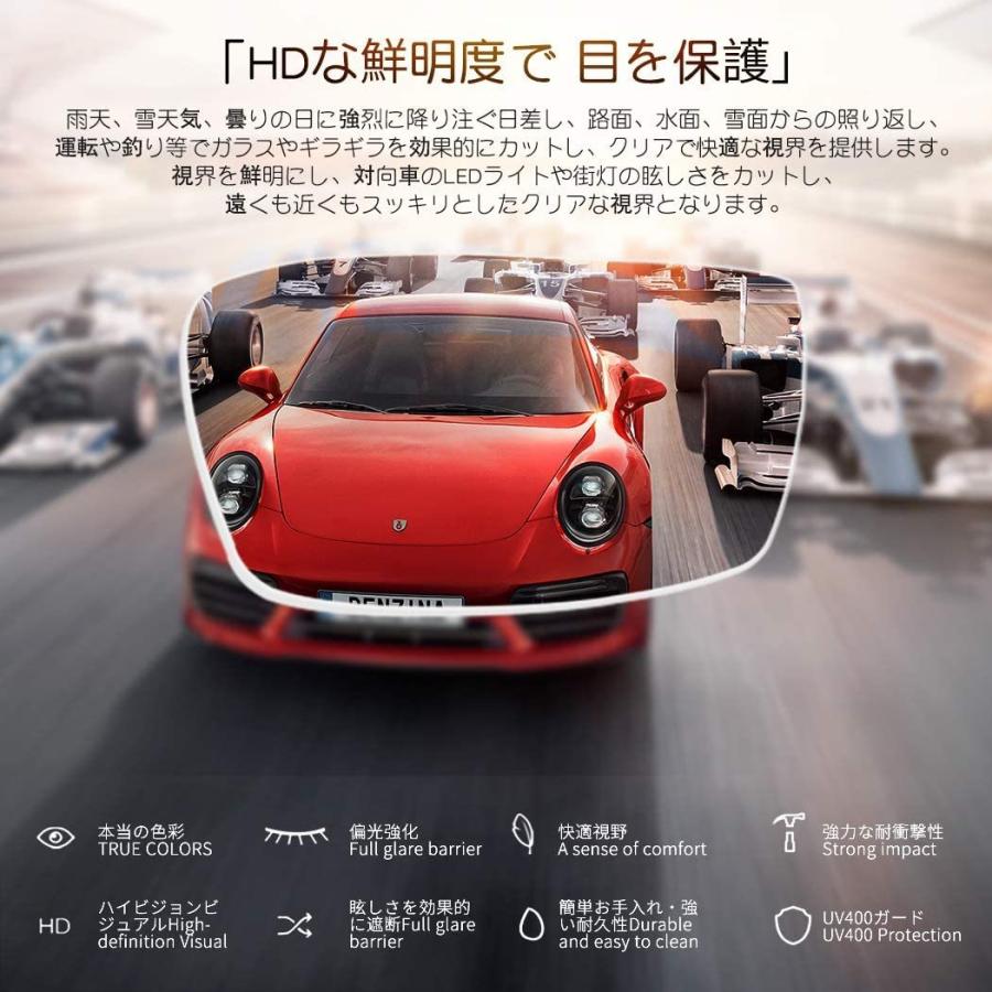 Glazata 偏光サングラス Uv400 紫外線カット 超軽量 メタルフレームスポーツサングラス ドライブ 野球 自転車 釣りランニングゴ Tg Office 通販 Yahoo ショッピング