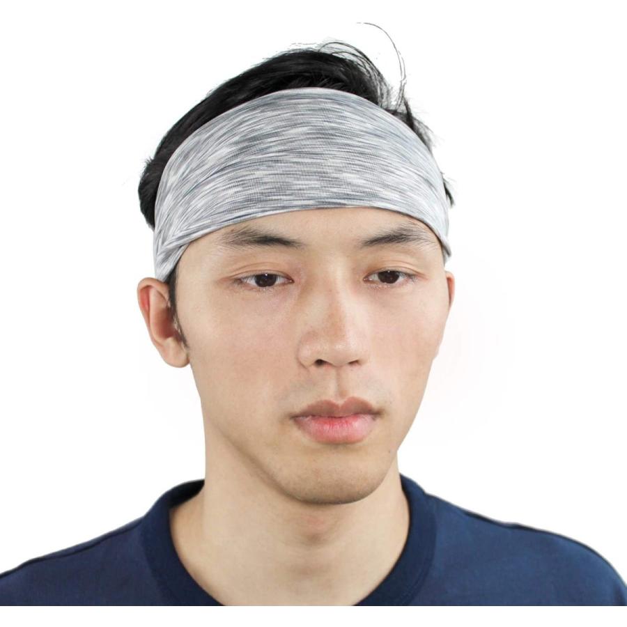 Tengfeng ヘアバンド メンズヘッドバンド 汗吸収 スポーツ 広幅 快適な汗止めバンド 男女兼用 速乾 ターバン風ヘアバンド ラン 017 Tg Office 通販 Yahoo ショッピング