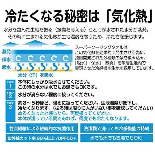 icy(アイシー)スーパークーリングタオル インディゴ ボトルホルダー付き|tg-office|05