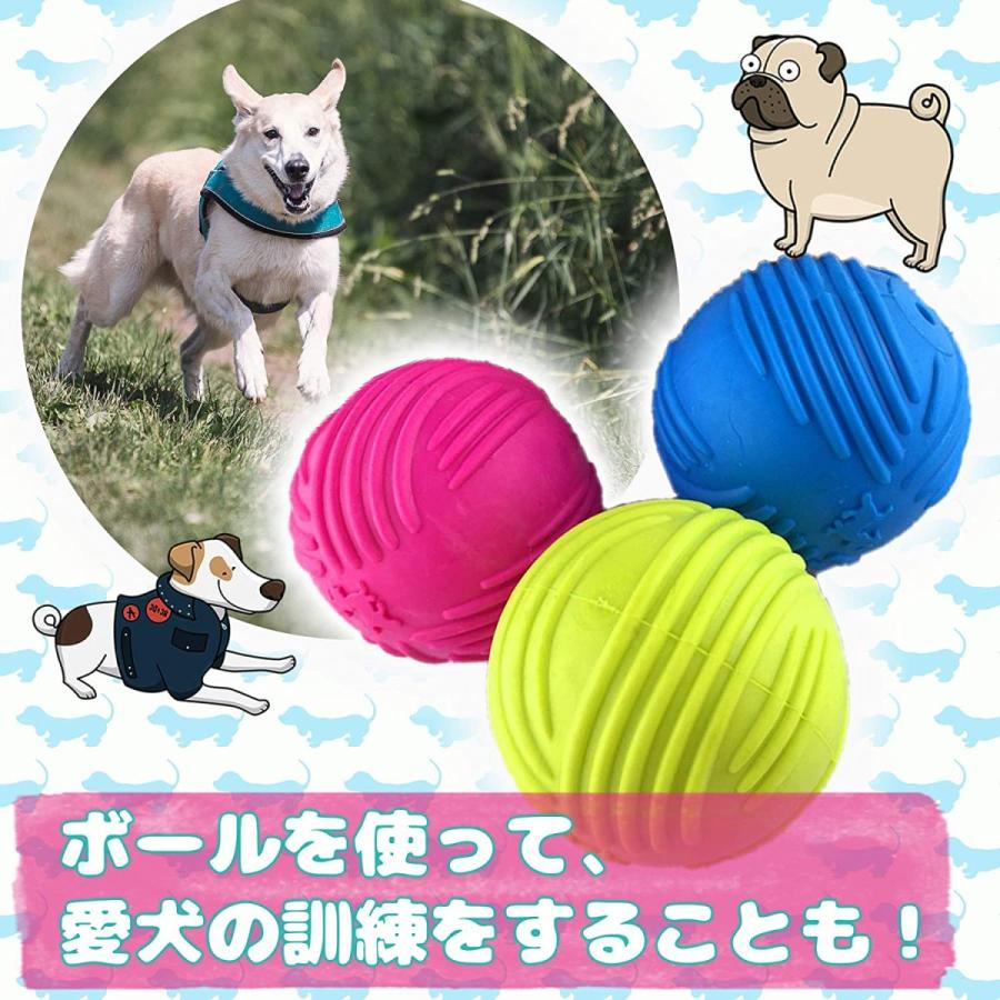 シャンディニー 犬用ボールおもちゃ 音が出る 犬 噛むおもちゃ 小型犬 ボール ゴム 丈夫 音 2個セット Tg Office 通販 Yahoo ショッピング