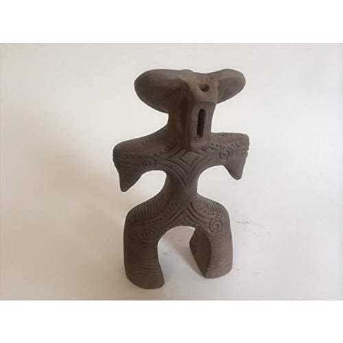 ハート形土偶 ハート型土偶 土偶 レプリカ こげ茶 群馬 重要文化財 縄文時代 ハート土偶 かわいい 暇つぶし グッズ 019 Tg Office 通販 Yahoo ショッピング