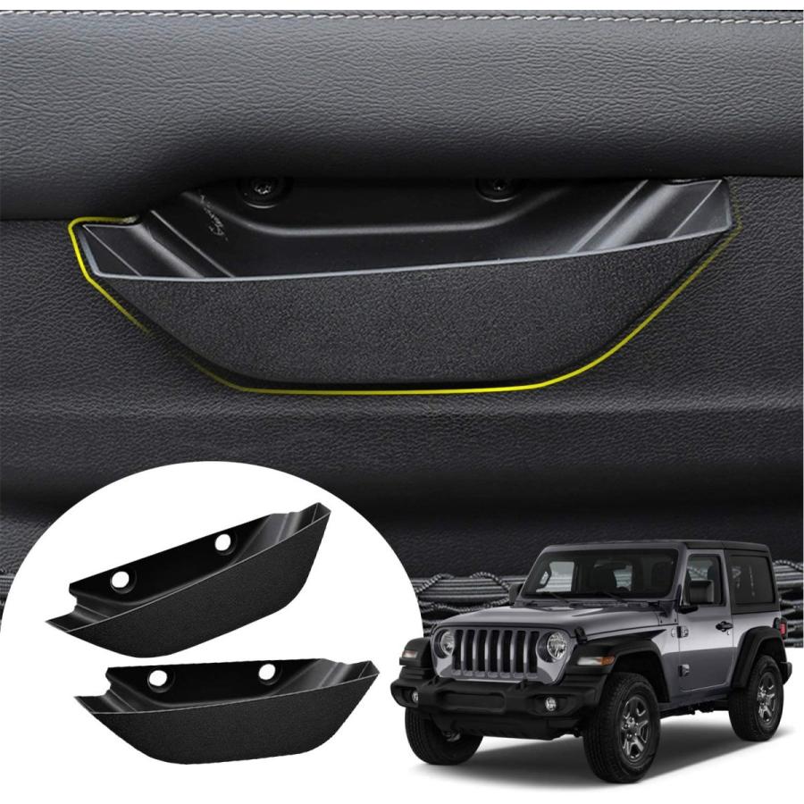 Lfotpp Jeep Wrangler Jl 18 専用 ドア ポケット 収納トレイ ラングラー 小物入れ ストレージボックス 車種 Tg Office 通販 Yahoo ショッピング